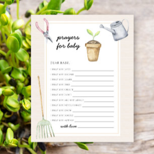 Papier Cute Sprout - Partie   prières pour bébé