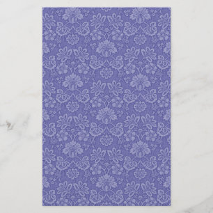 Papier Damas en bleu