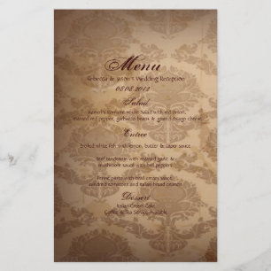 Papier damassé rustique Western Cowboy mariage