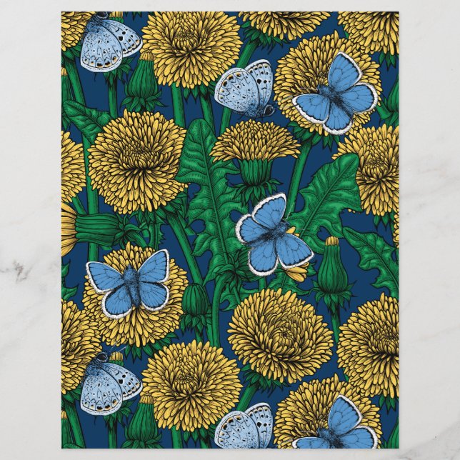 Papier Dandelion medow (Devant)