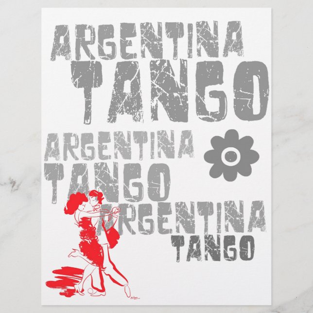 Papier Danse Tango (Devant)
