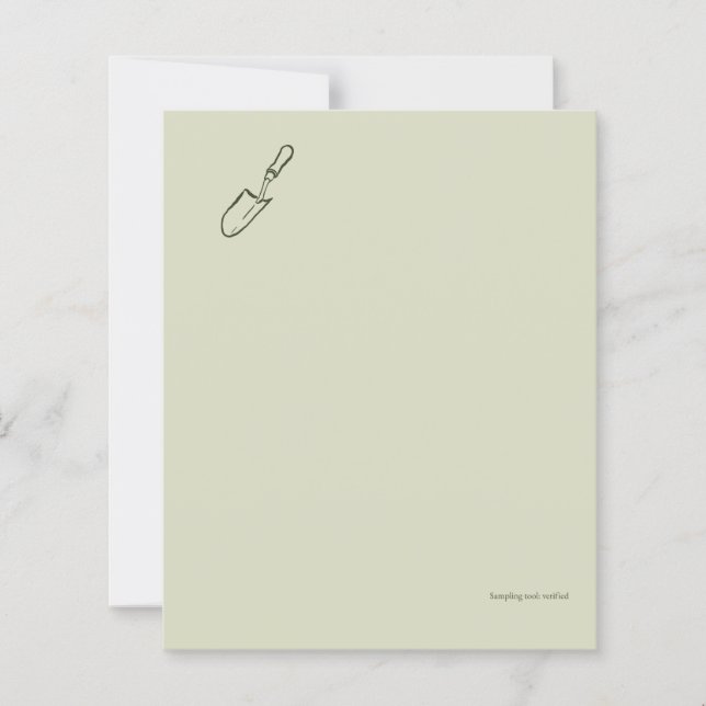 Papier Dark Academia Botany Garden Reader Gift (Devant)