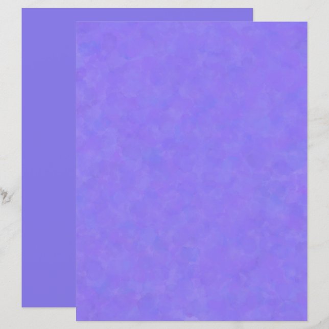 Papier d'artisanat marbré pourpre (Devant / Derrière)