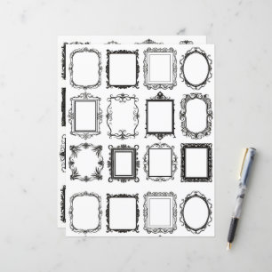 Papier de collection de collection d'images vintag