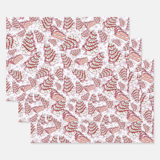 Papier de gâteau de Noël (Lot)