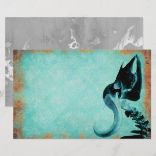 Papier de journal de junk gothique