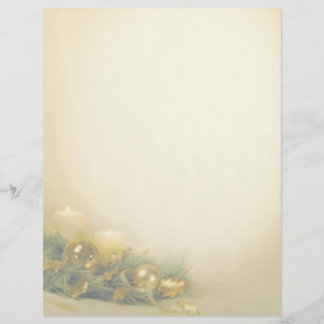 papier de Noël en-tête