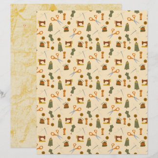 Papier de notions de couture
