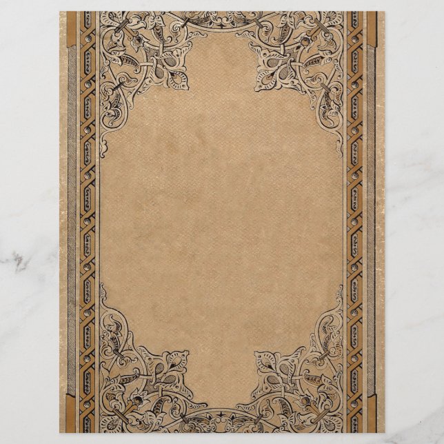 Papier de nouage ancien tombé (Devant)