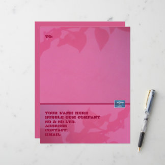 Papier de papeterie (Bubble Gum) RFPMDesigns ©️202