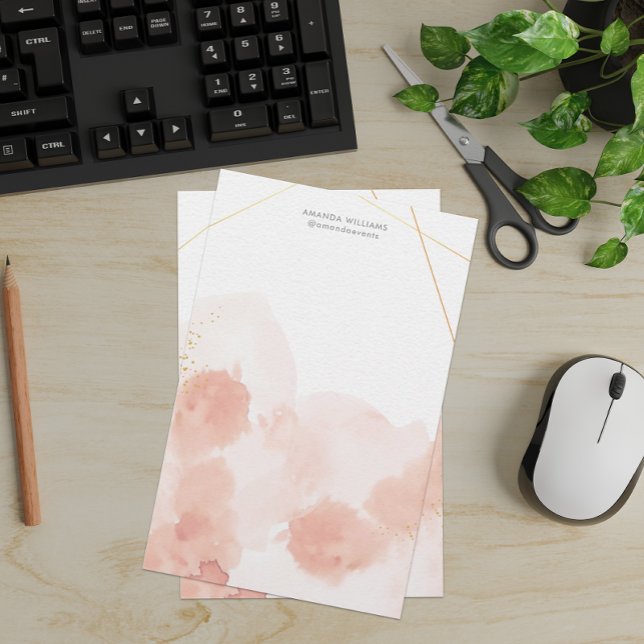 Papier de papeterie couleur rose romantique (Créateur téléchargé)