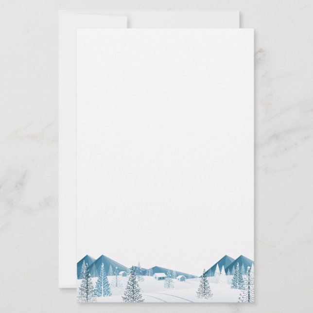 Papier de papeterie de vacances (Devant)