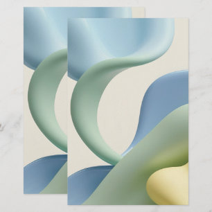 Papier de papeterie multifonction dans un graphiqu