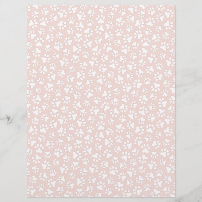Papier de papier à gratter motif rose vif pour emp (Devant)