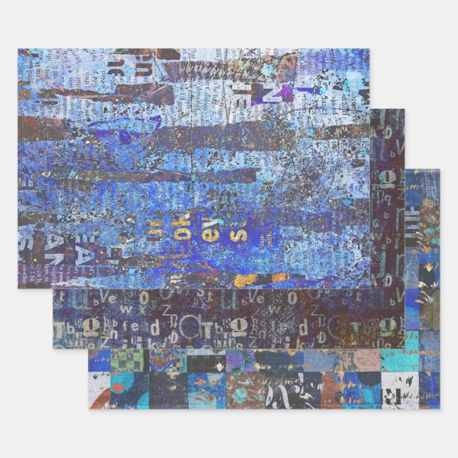 Papier de recouvrement, de découpage ou de collage (Lot)