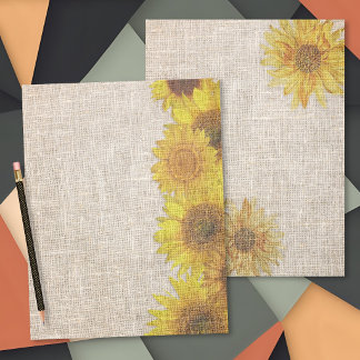 Papier de scrapbook double face décoré de tourneso