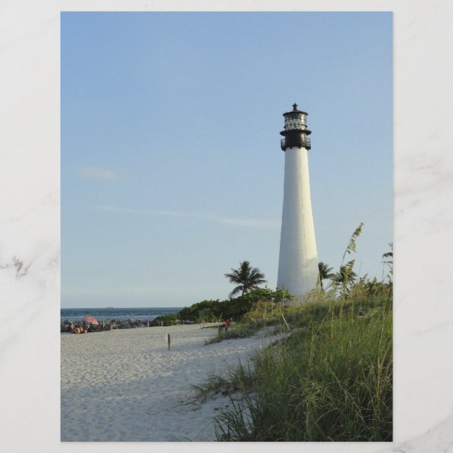 Papier de scrapbook personnalisé Lighthouse (Devant)