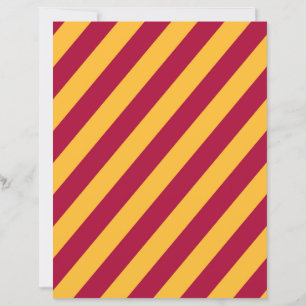Papier de scrapbooking rayé en diagonale or et bor