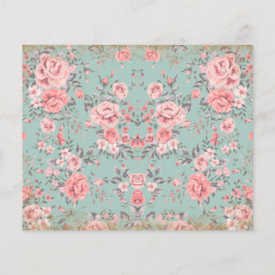 Papier de scrapbooking vintage shabby chic