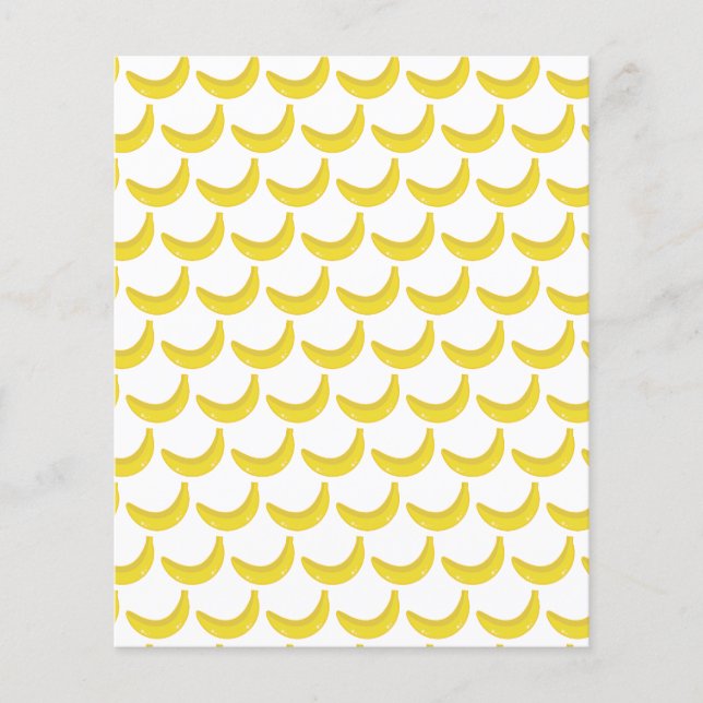 Papier de scrapbooking Whimsical Bananes (Devant)