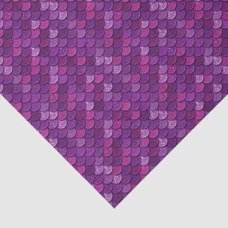 Papier de soie à motif d'écailles de dragon/sirène