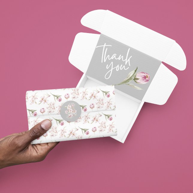 Papier de soie aux fleurs de cerisier  (Celebrate someone special with this cherry blossom tissue paper! Matching collection available! )