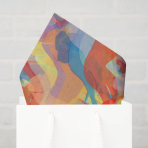 Papier de soie avec grands danois