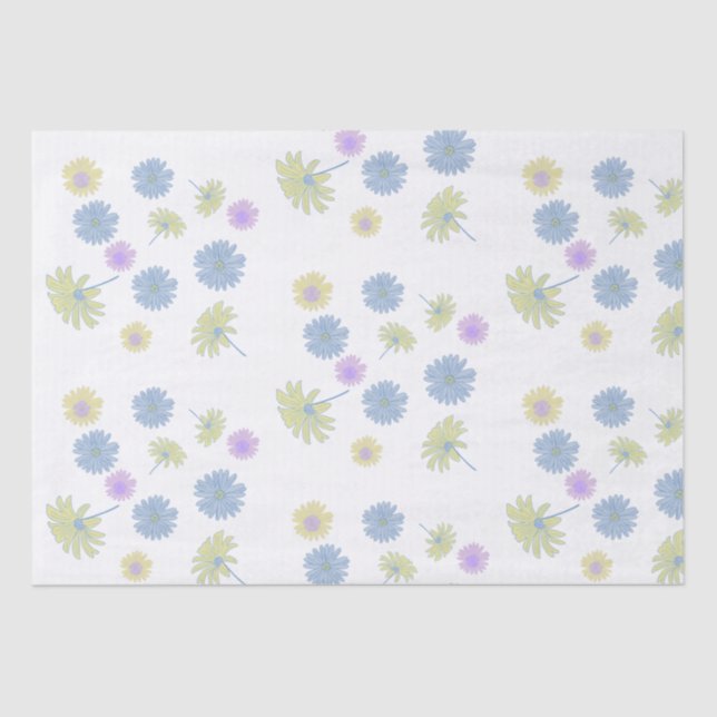 Papier de soie Dainty Daisies (Recto)