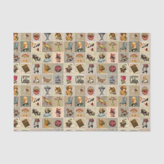 Papier de soie de la soie 10lb ancien (Recto)