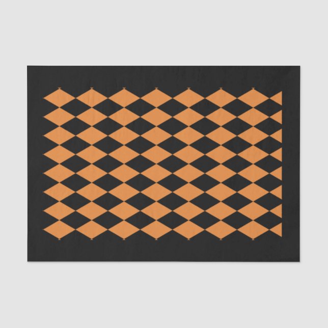 papier de soie de la soie 10lb, NOIR de HARLEQUIN (Recto)