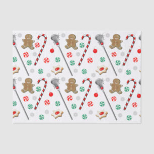 Papier de soie de Noël de crosse