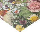 Papier de soie de soie botanique de collage