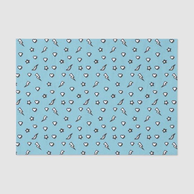 Papier de soie de soie comique de Valentine d'ami (Recto)