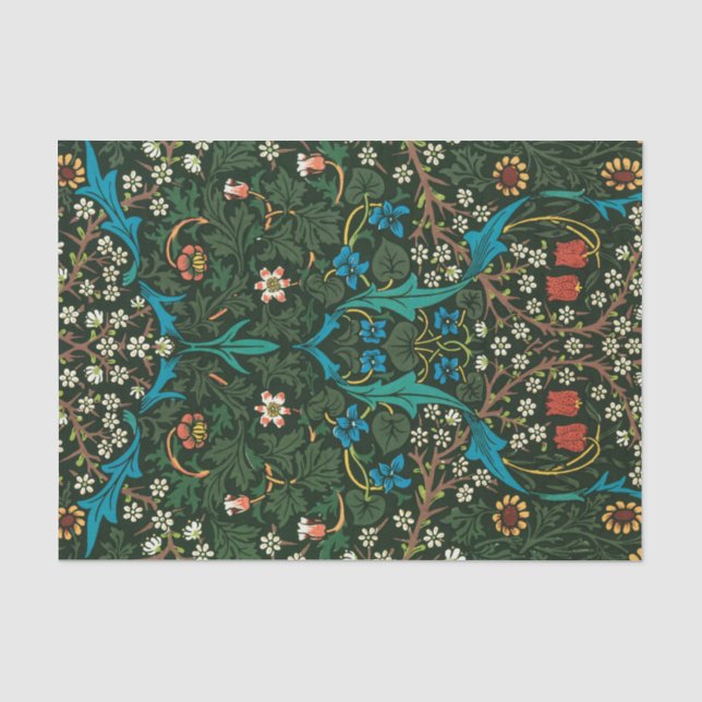 Papier de soie de soie d'ARTS ET de MÉTIERS de (Recto)