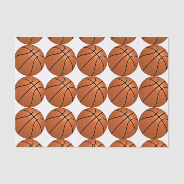 Papier de soie de soie de basket-ball (Recto)