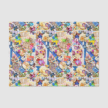 Papier de soie de soie de Chanukah