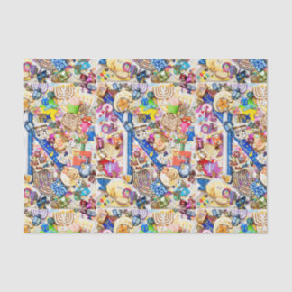 Papier de soie de soie de Chanukah