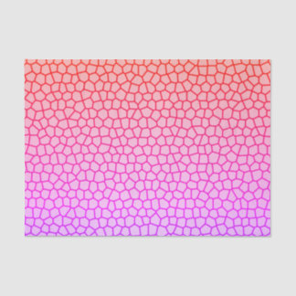 Papier de soie de soie de conception d'impression