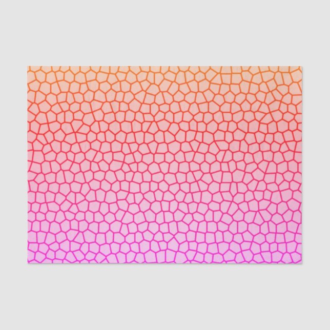 Papier de soie de soie de conception d'impression (Recto)