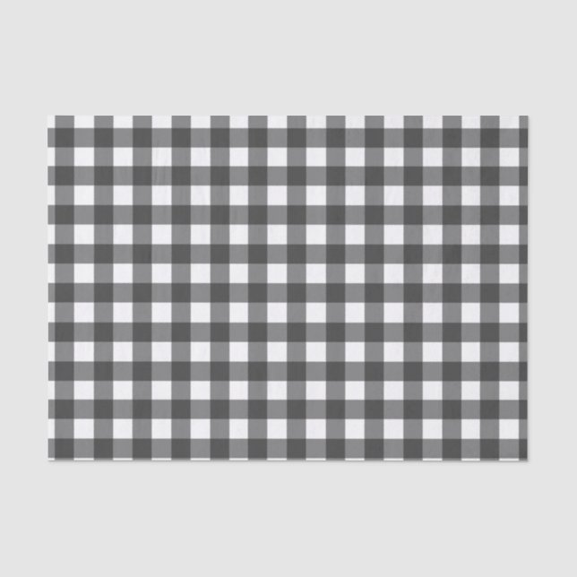 Papier de soie de soie de contrôle de plaid de (Recto)