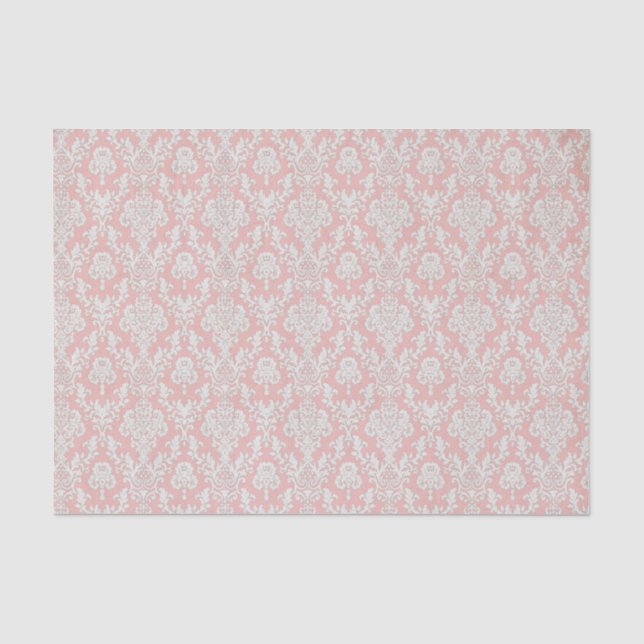 Papier de soie de soie de damassé (Recto)