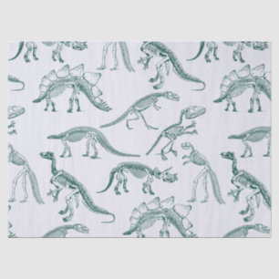 Papier de soie de soie de dinosaure