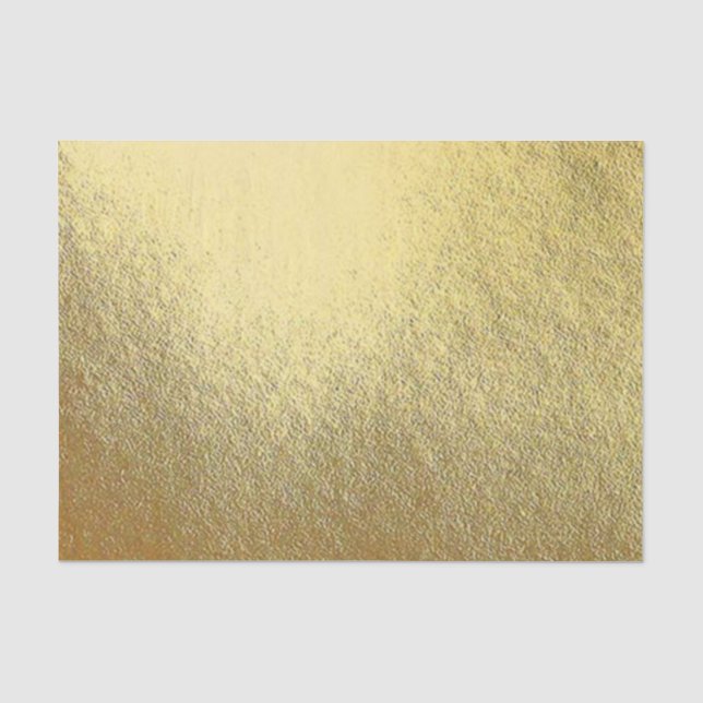 Papier de soie de soie de feuille d'or (Recto)