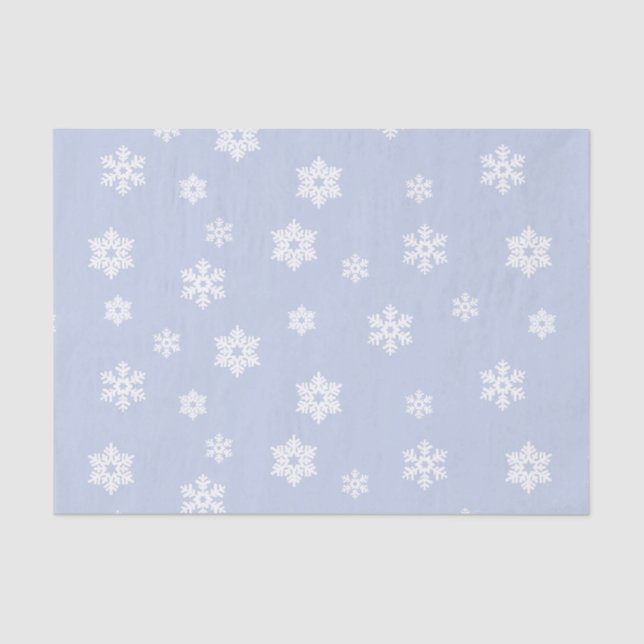 Papier de soie de soie de flocons de neige (Recto)
