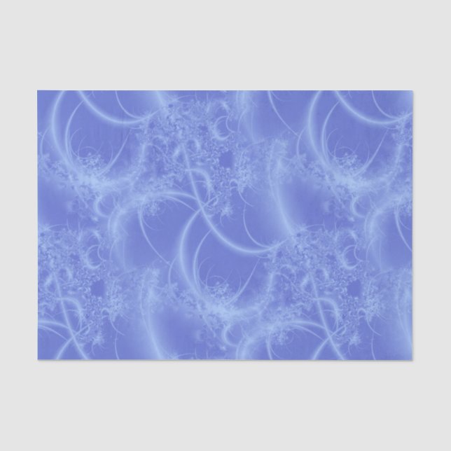 Papier de soie de soie de fractale de glace (Recto)