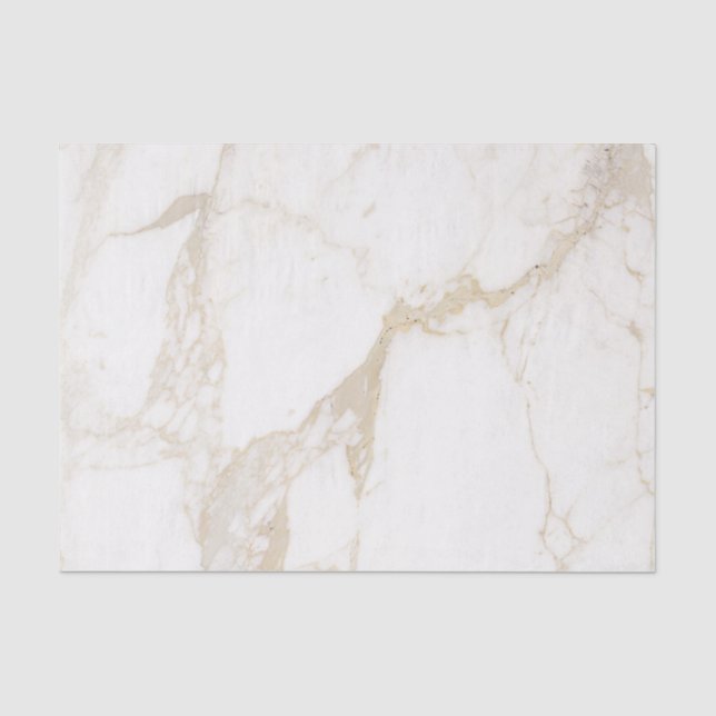 Papier de soie de soie de marbre élégant (Recto)