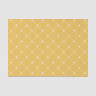 Papier de soie de soie de motif de diamant
