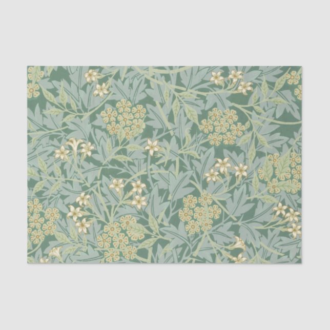 Papier de soie de soie de MOTIF de FEUILLE de (Recto)