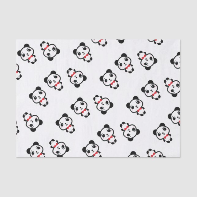 Papier de soie de soie de panda (Recto)