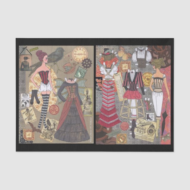 Papier de soie de soie de papier fantaisie d'art (Recto)